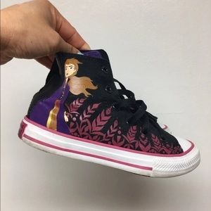 SOLD Ⓜ️Anna frozen 2 converse chucks sneakers size 13 US